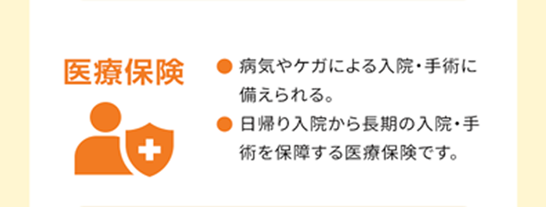 対象外となる保険について